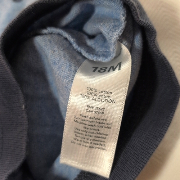 carter's 2-pack bundle cotton summer hoodie rompers 18 months baby boys - Picture 9 of 11